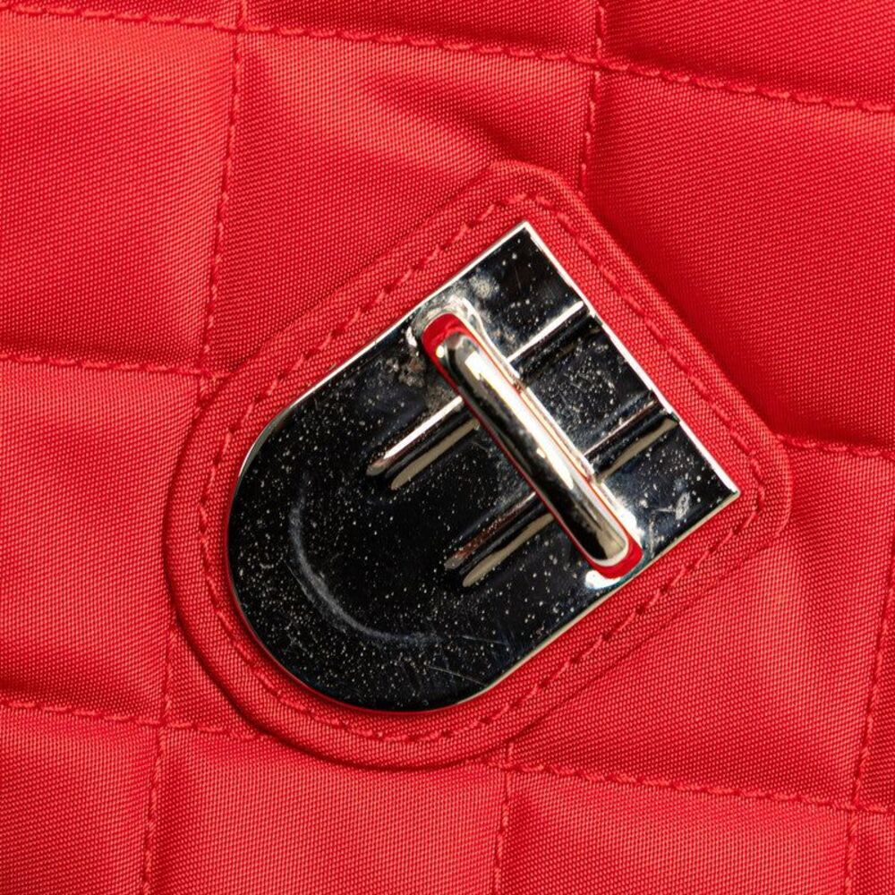 Prada Quilted Mini Chain Shoulder Bag Nylon Saffiano - Picture 4 of 6